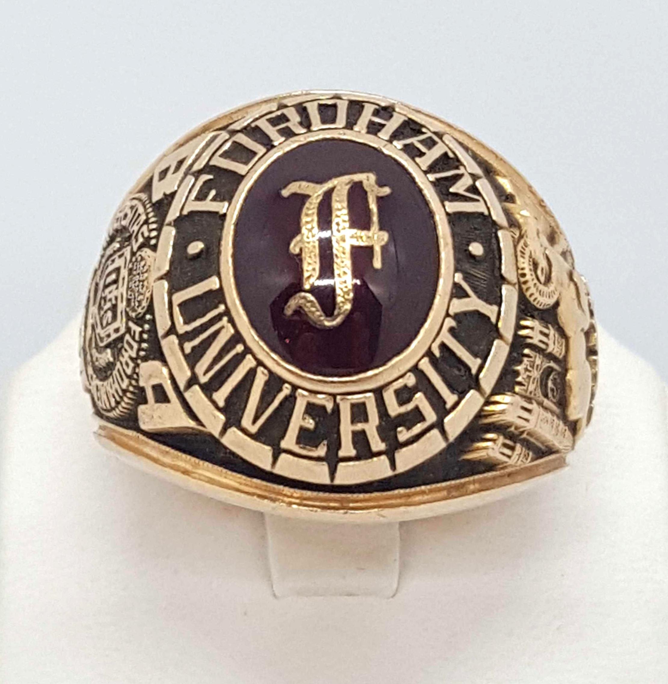 Fordham sales class ring